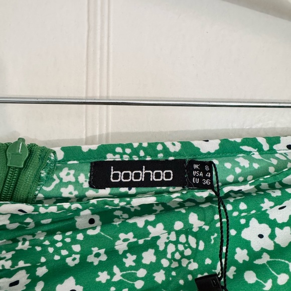 Floral ruffle off the shoulder playsuit - Picture 3 of 3